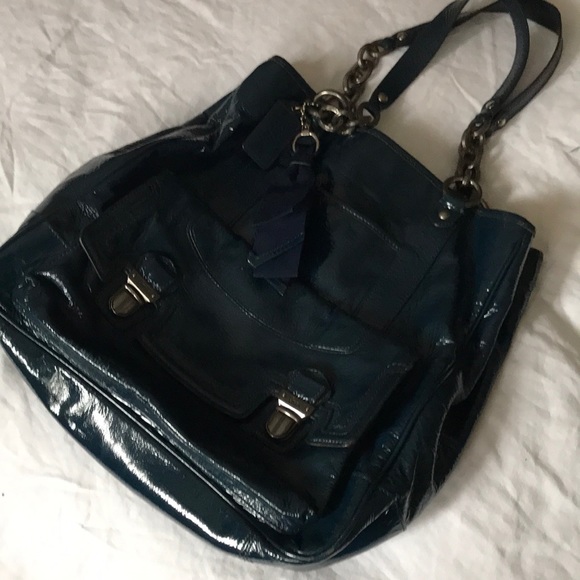 Coach patent leather bag - Picture 4 of 4